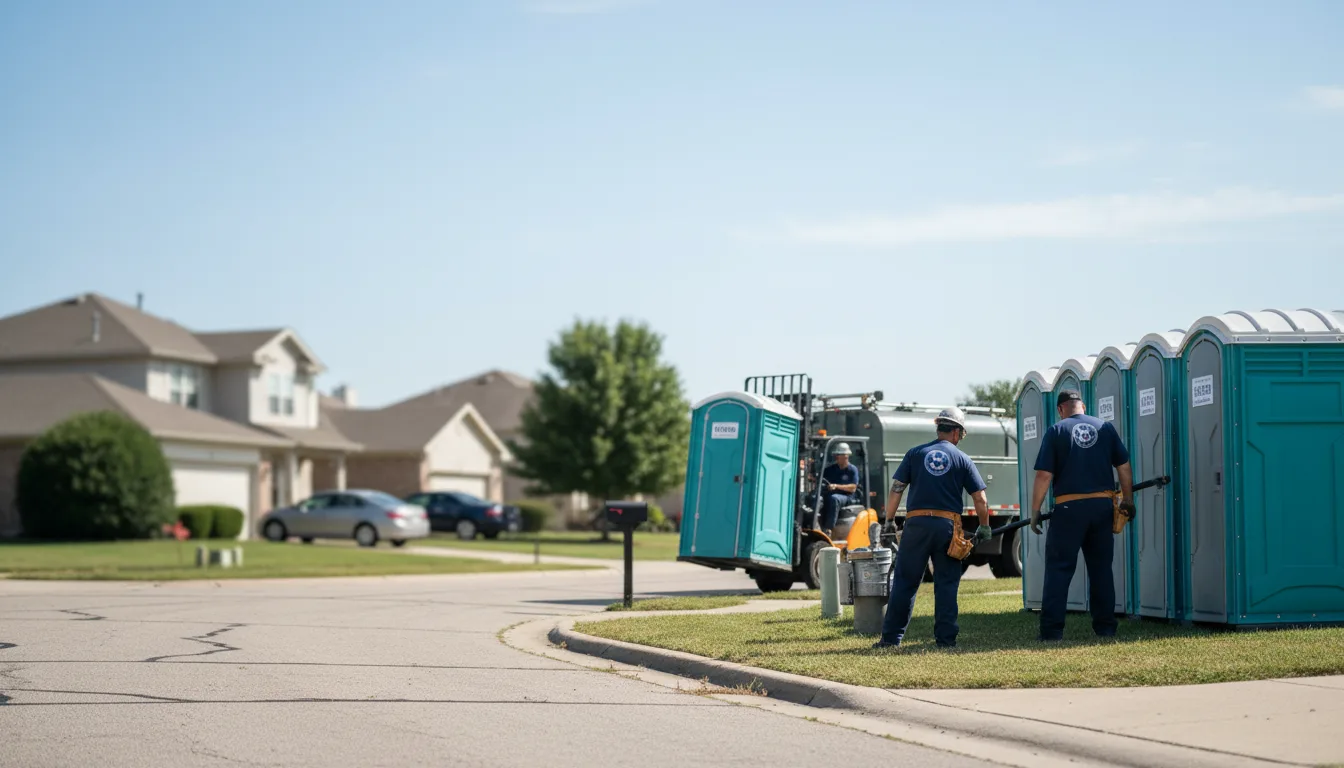 Porta Potty Rental in East Lansing, MI near me